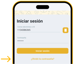 Clic en Olvidó su contraseña - Melbet Descargar