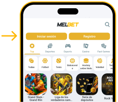 Clic en Registrarse - Melbet Descargar