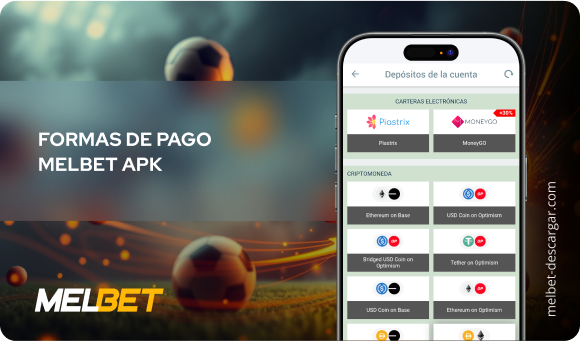 Formas de pago MelBet apk - Melbet Descargar