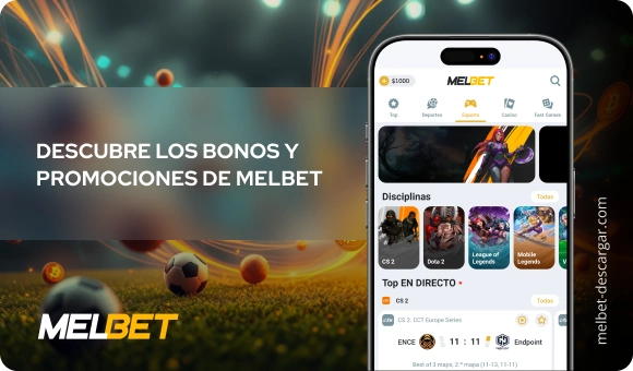 Descubre los bonos y promociones de MelBet - Melbet Descargar
