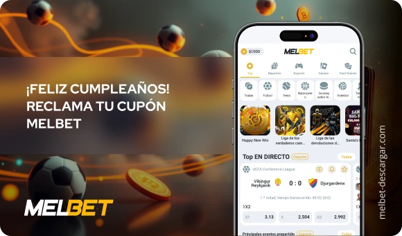 ¡Feliz Cumpleaños! Reclama tu cupón MelBet - Melbet Descargar